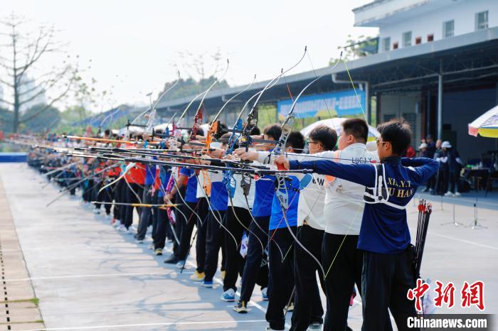 2025全国射箭协作区锦标赛首站广西武鸣开赛