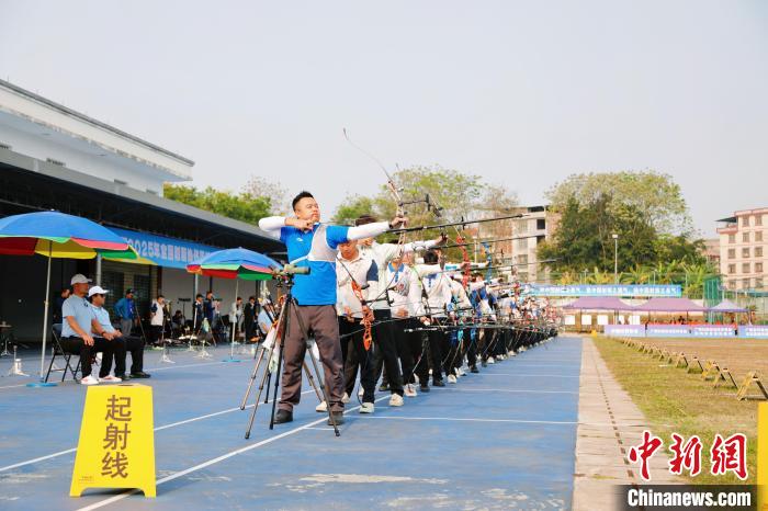 2025全国射箭协作区锦标赛首站广西武鸣开赛