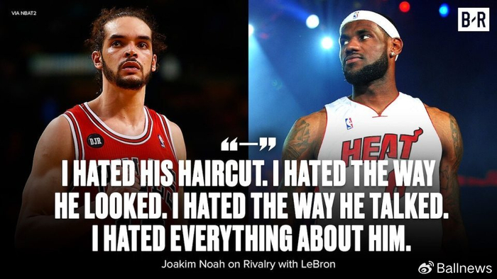 乔金·诺阿回顾与詹姆斯的恩怨：从敌对到释怀