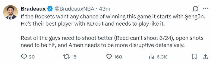 火箭季后赛G3遭遇双核伤停 年轻阵容迎生死考验
